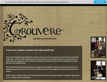 Tablet Screenshot of medievalminstrels.com